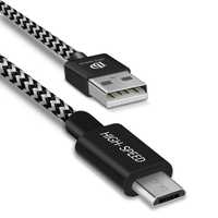 Kabel Przewód Usb / Micro Usb 2.1A 3M Dux Ducis K-One Series Czarny