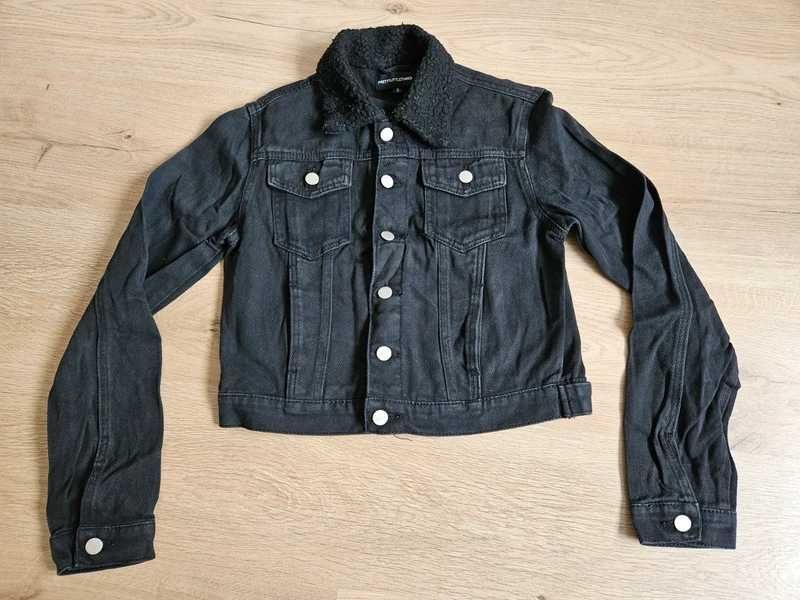 Kurtka jeansowa damska PrettyLittleThing, rozmiar 8 (S)