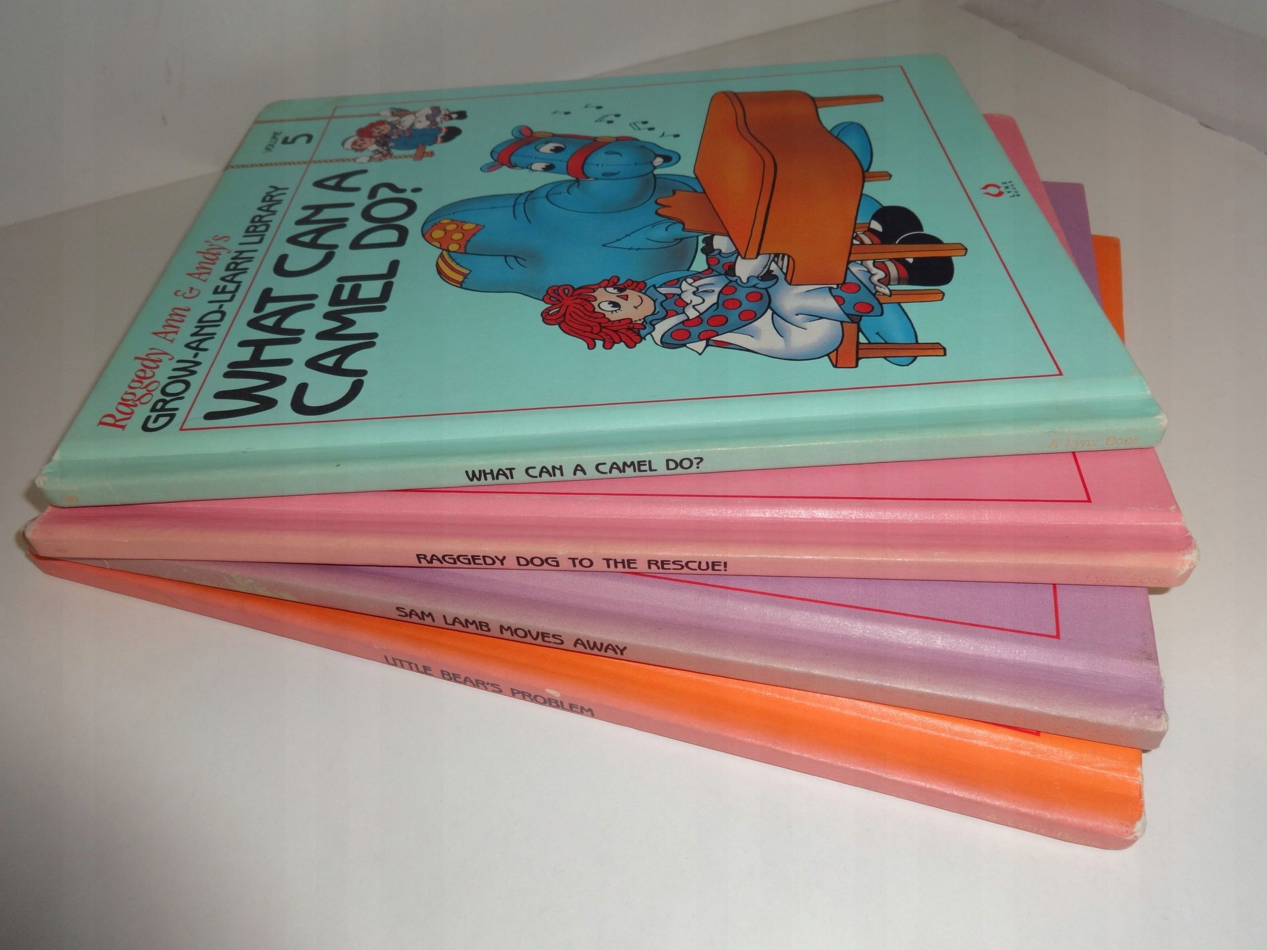 Grow And Learn Library Volume 2-5 Raggedt Ann *