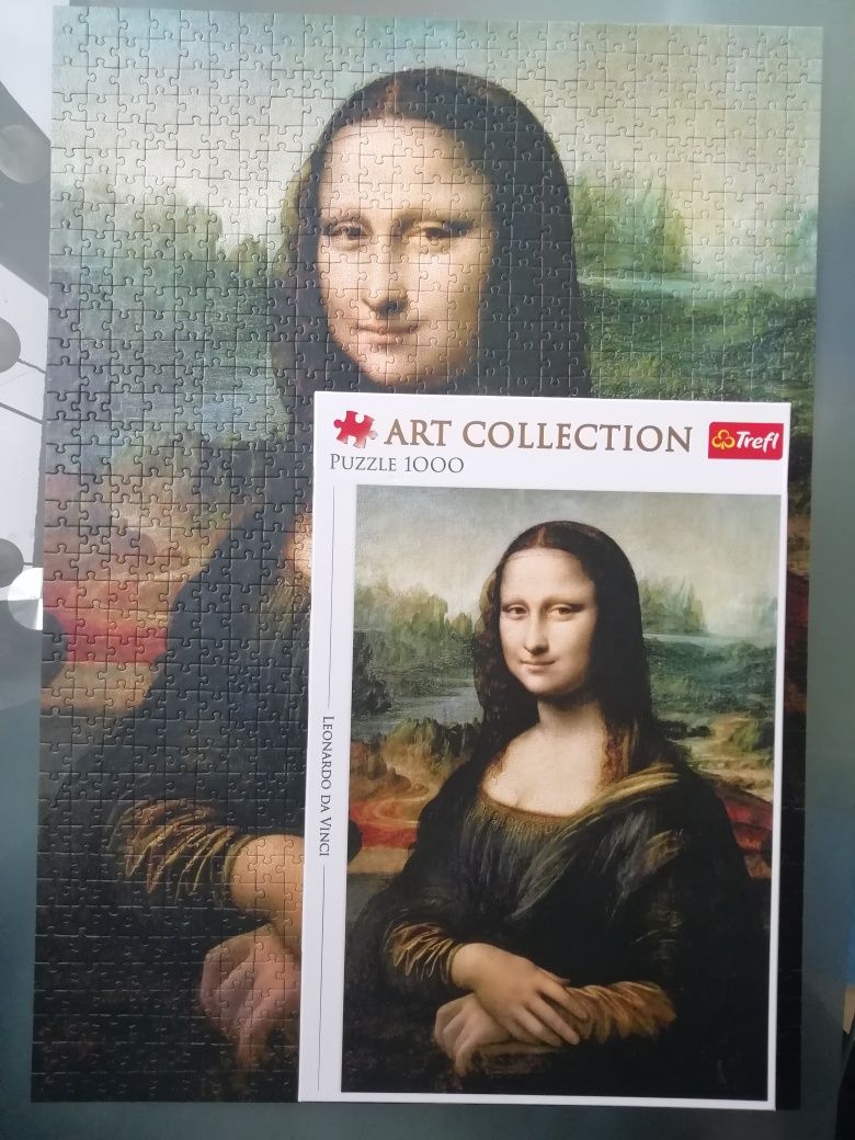Puzzle 1000 części Mona Lisa - Trefl