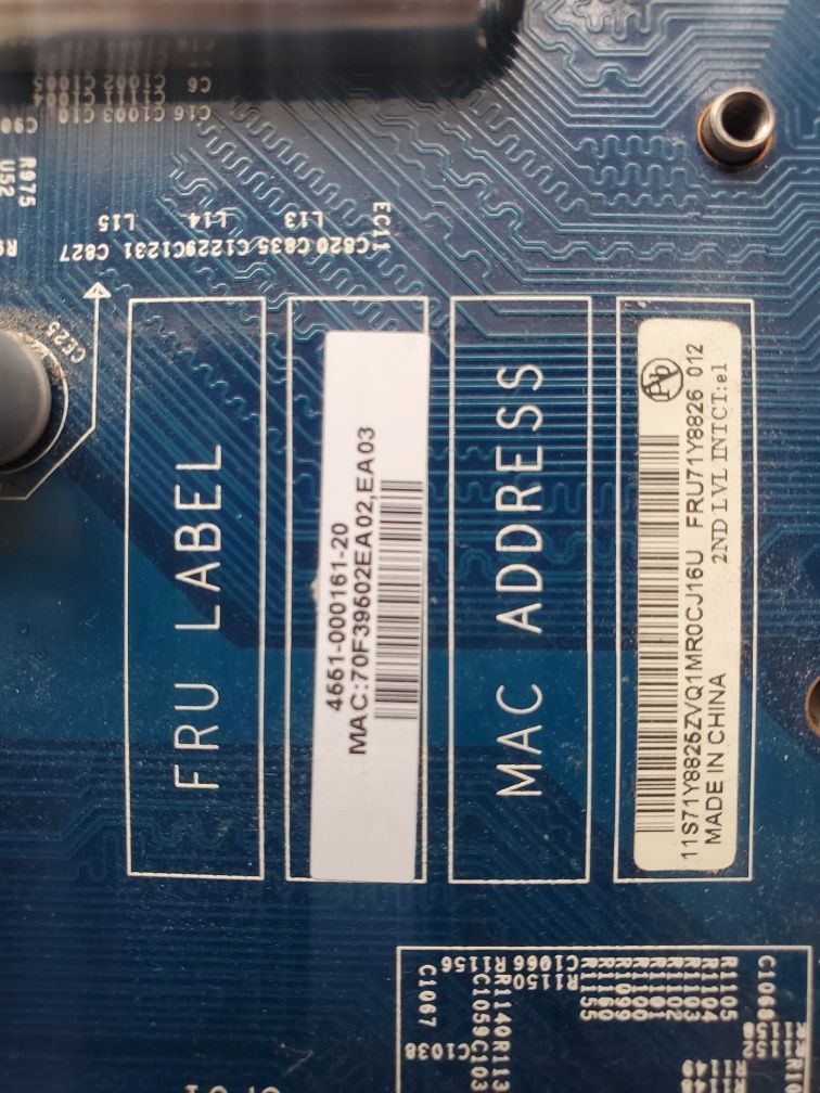 Двохпроцессорна материнська плата LENOVO THINKSTATION D20