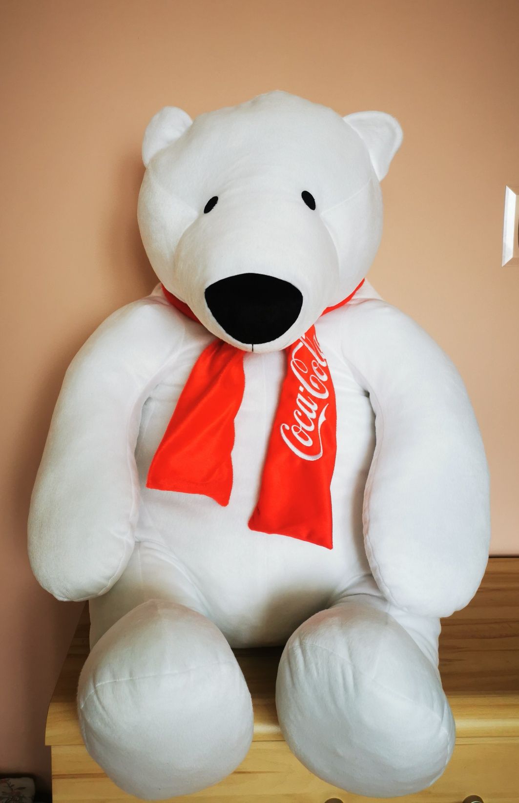 Maskotka duża - miś Coca Cola