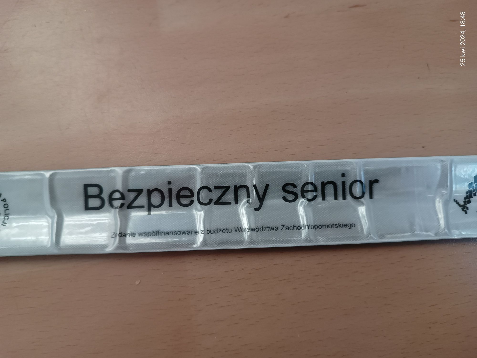 Opaska odblaskowa - Bezpieczny Senior