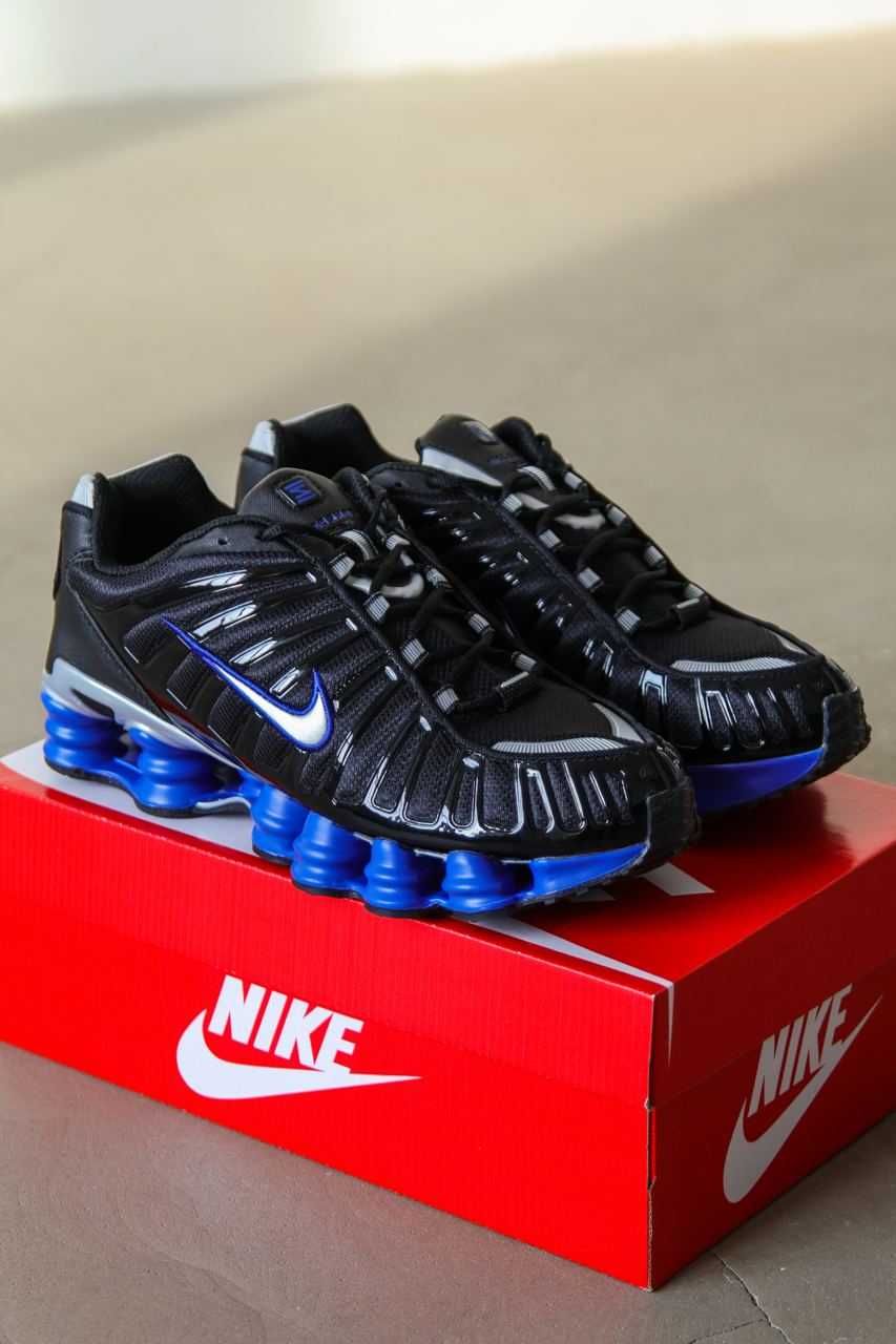 !SALE! Nike Shox TL Black/Blue 40 41 42 43 44 45 найк шокс синие