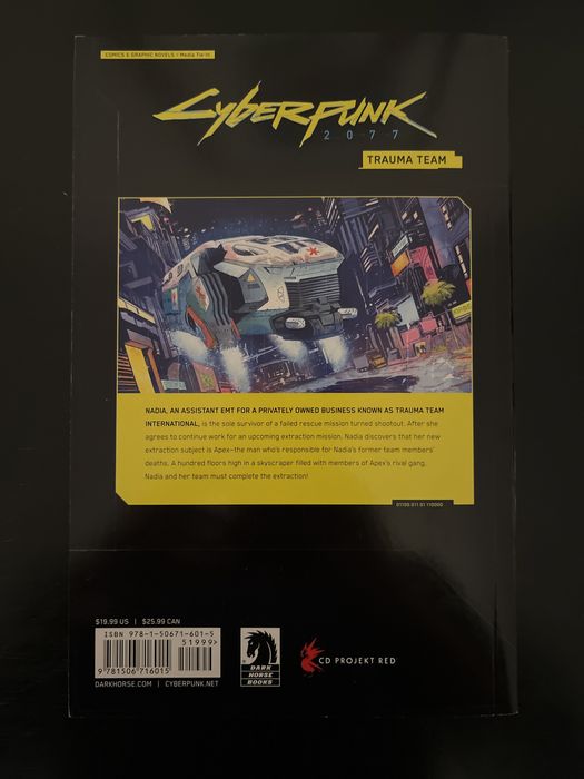 Cyberpunk Trauma Team TPB