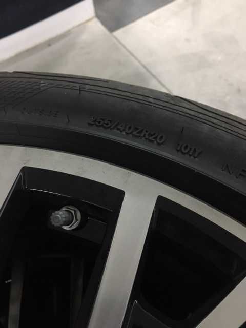 Jantes Porsche Taycan originais 20" sem pneus