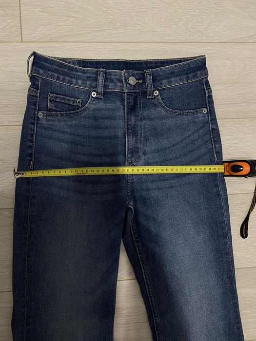 сині кльош джинси HM, свага , y2k