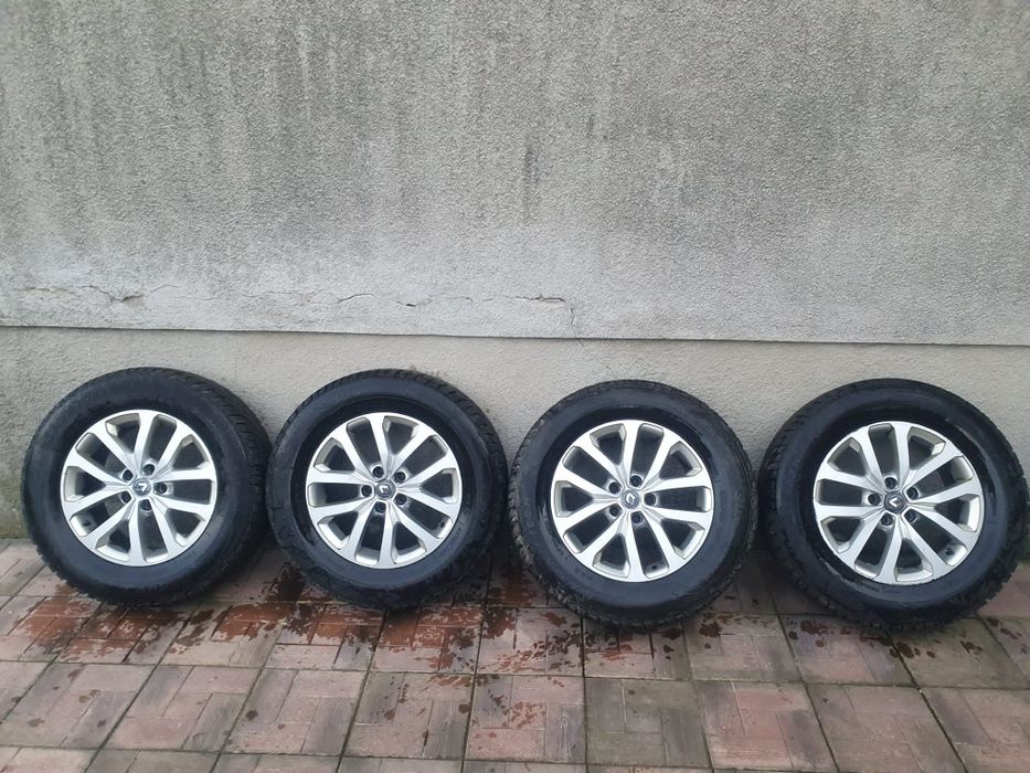 Alufelgi Renault oryginalne + opony zimowe 235/65 R17