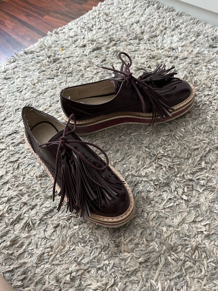 Buty zara oksfordy 38