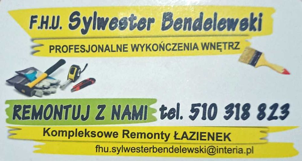 Profesjonalne remonty-wykończenia wnętrz, łazienki kompleksowo.