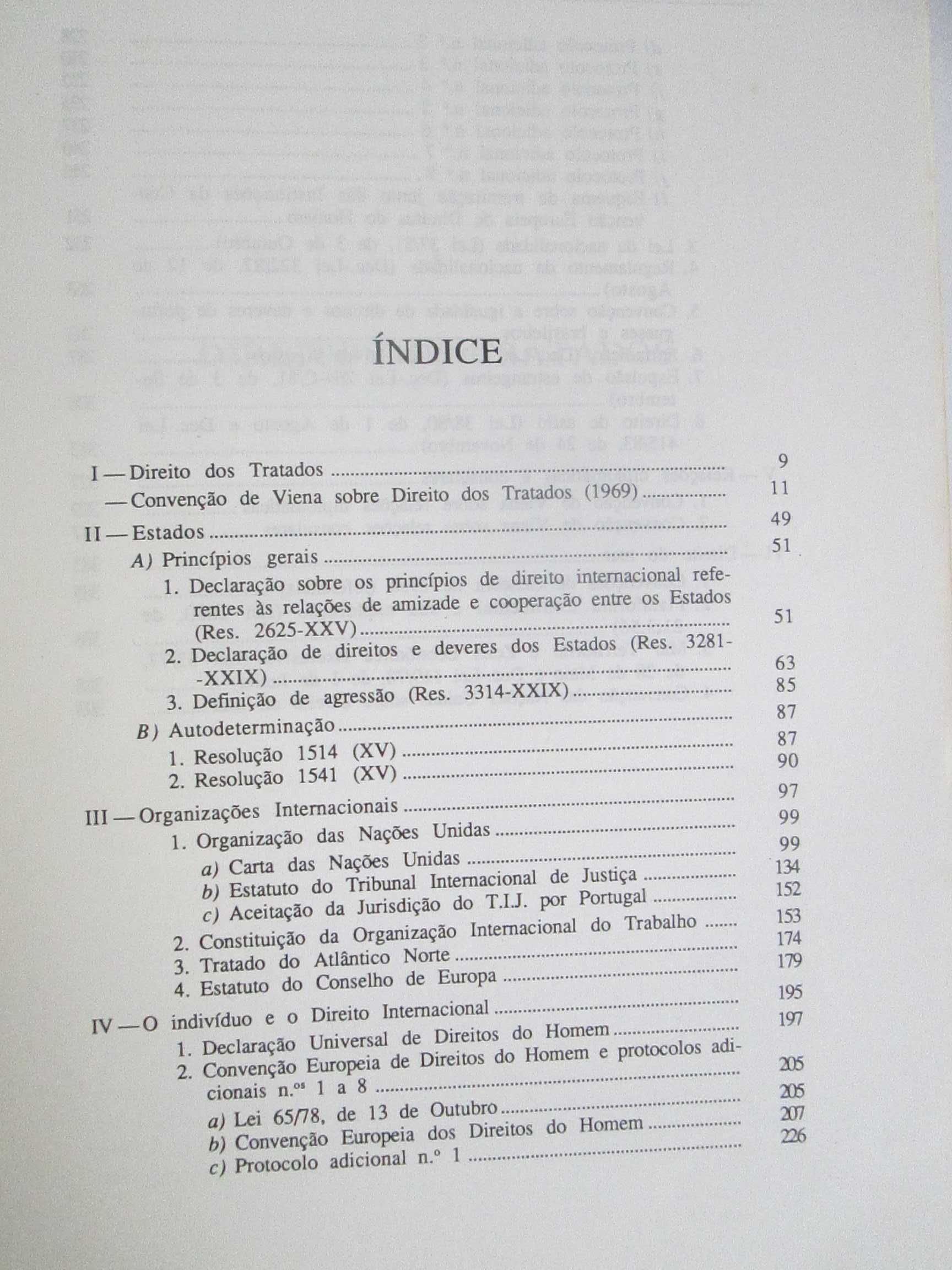 Textos de Direito Internacional Público, de Pedro Romano Martinez