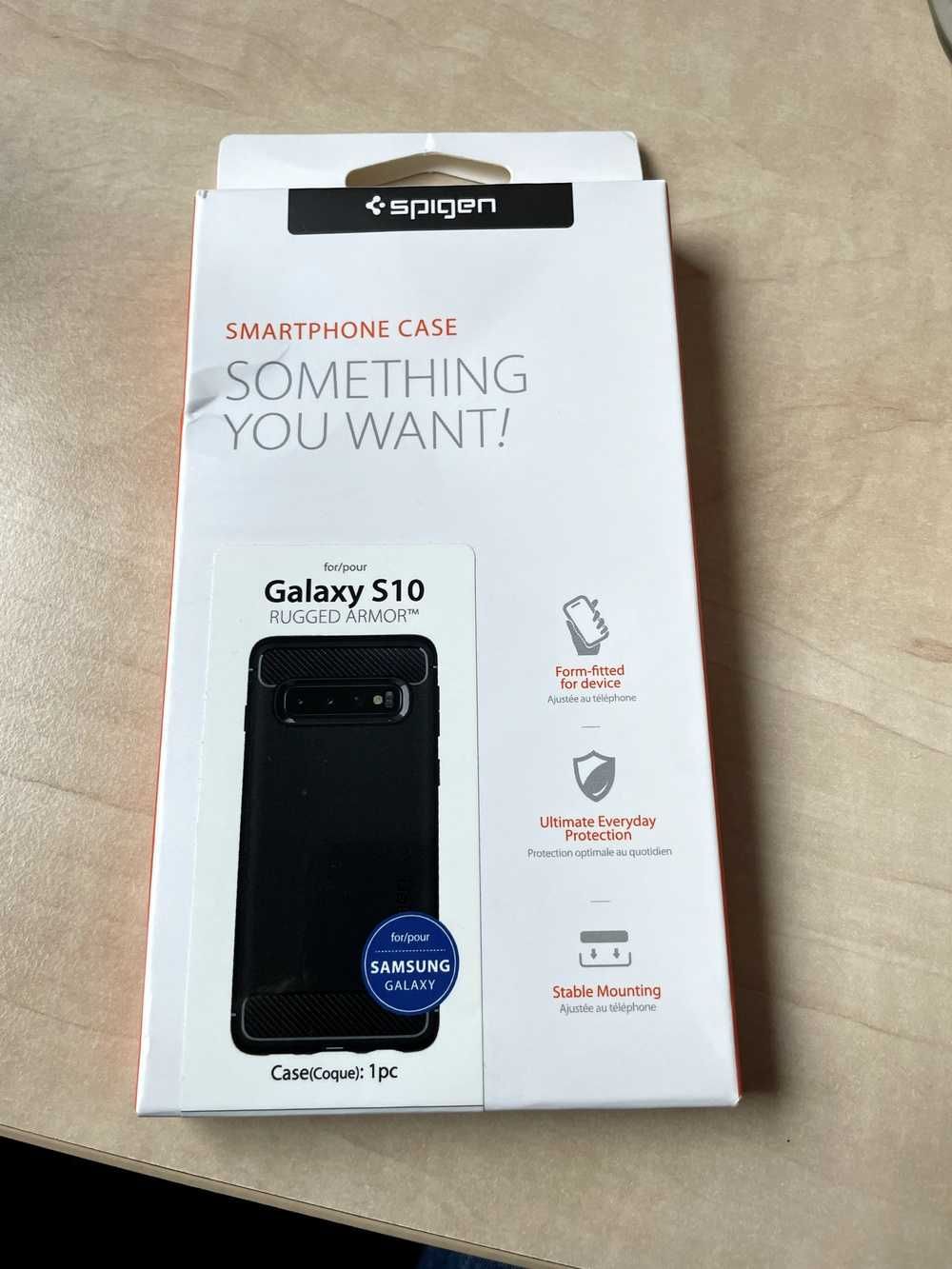 SPIGEN RUGGED ARMOR etui plecki obudowa do Galaxy S10