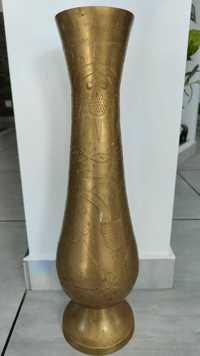 Ogromny 52cm wazon wykonany z mosiądzu 2,5kg