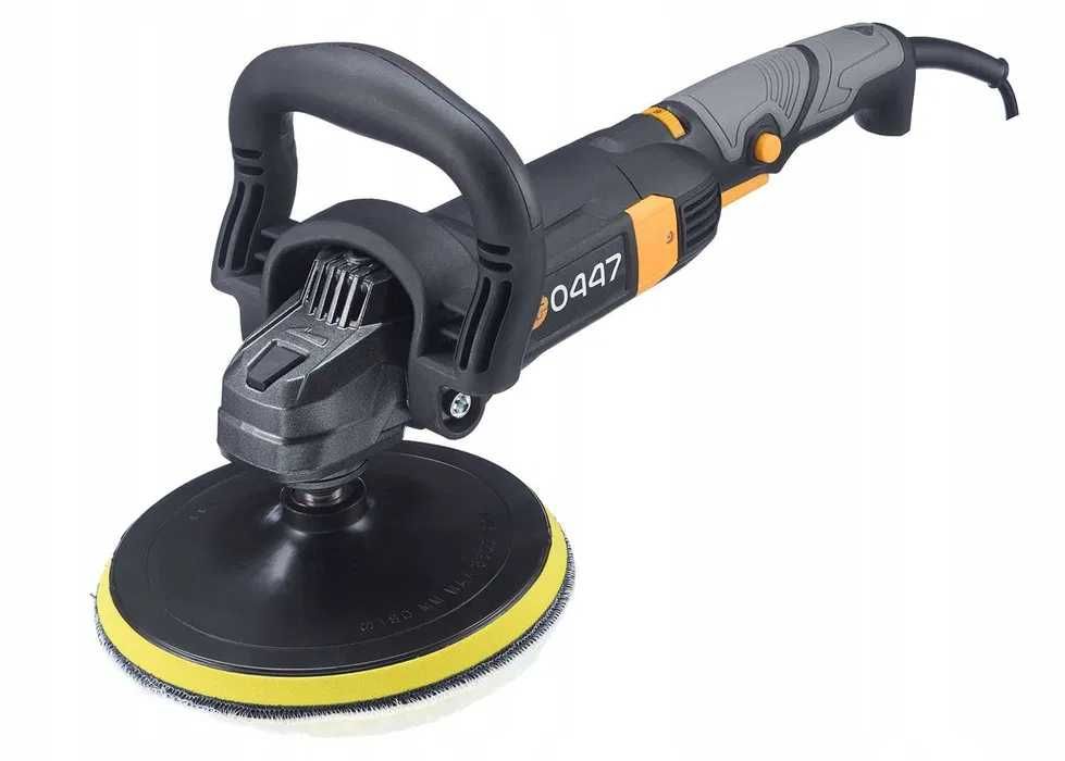 Polerka Samochodowa Szlifierka Z Regulacją Obrotów 2600w + 4x Gąbka