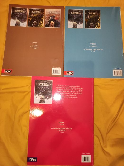 Komiks Szninkiel. 3 części. 2001