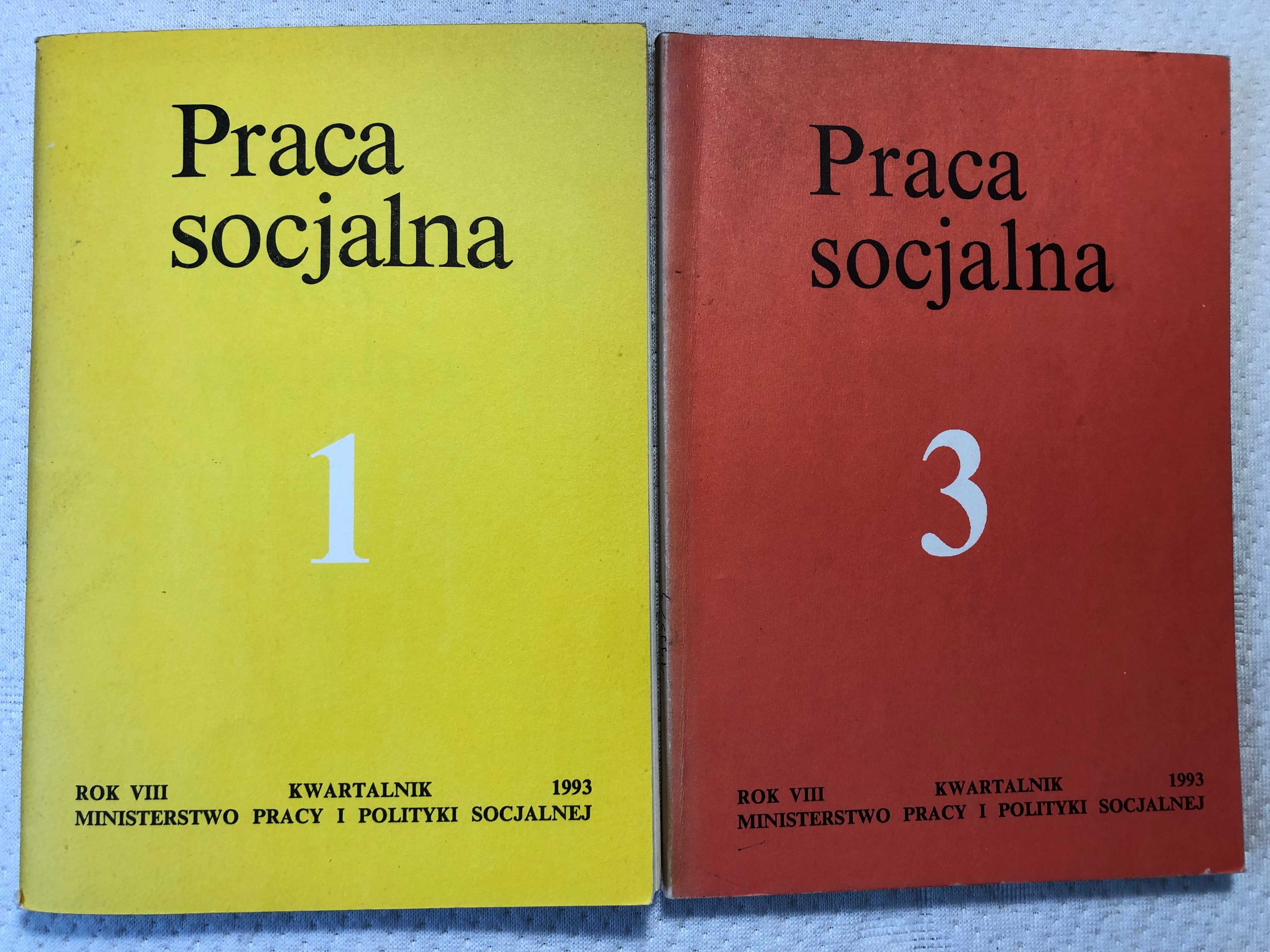 Praca socjalna 1993 nr 1 i 3