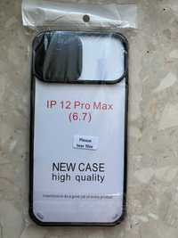 Etui do iPhone 12 Pro Max (6.7) z przesuwną osłoną aparatu - case