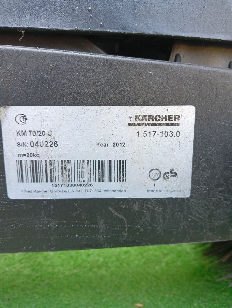 Zamiatarka ręczna kM 70/20 2 SB