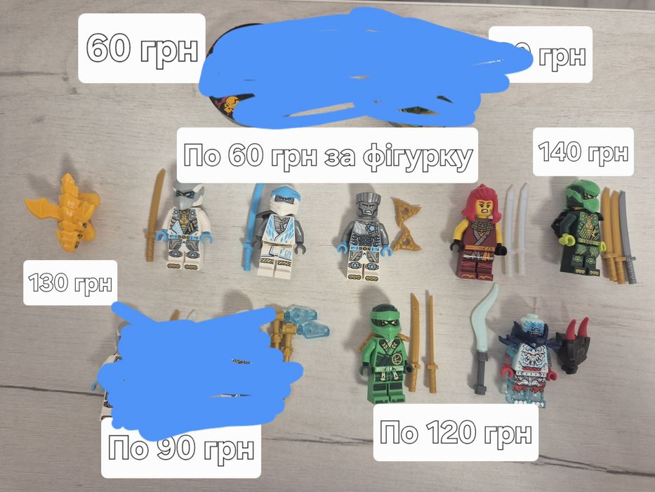 Оригінальні Lego Фігурки по Marvel, Ninjago, DC, City, Dreamzzz, Serie