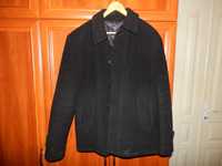 Пальто полупальто NG&PL шерстяное черное мужское теплое, размер XL