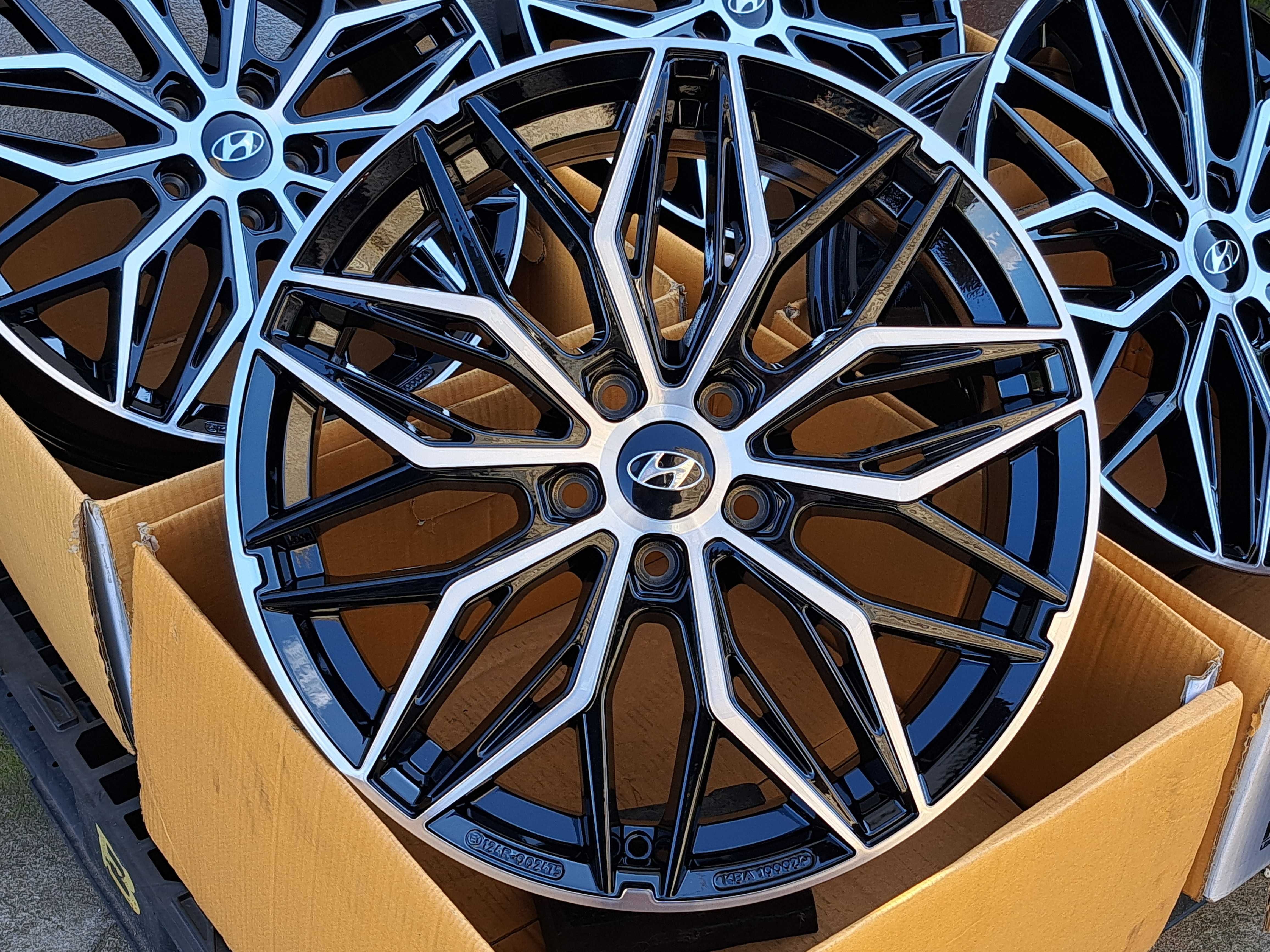 Alufelgi Hyundai 17 NOWE 5x114,3 I30 I40 IX20 Ix35 Tucson! CNC CA26