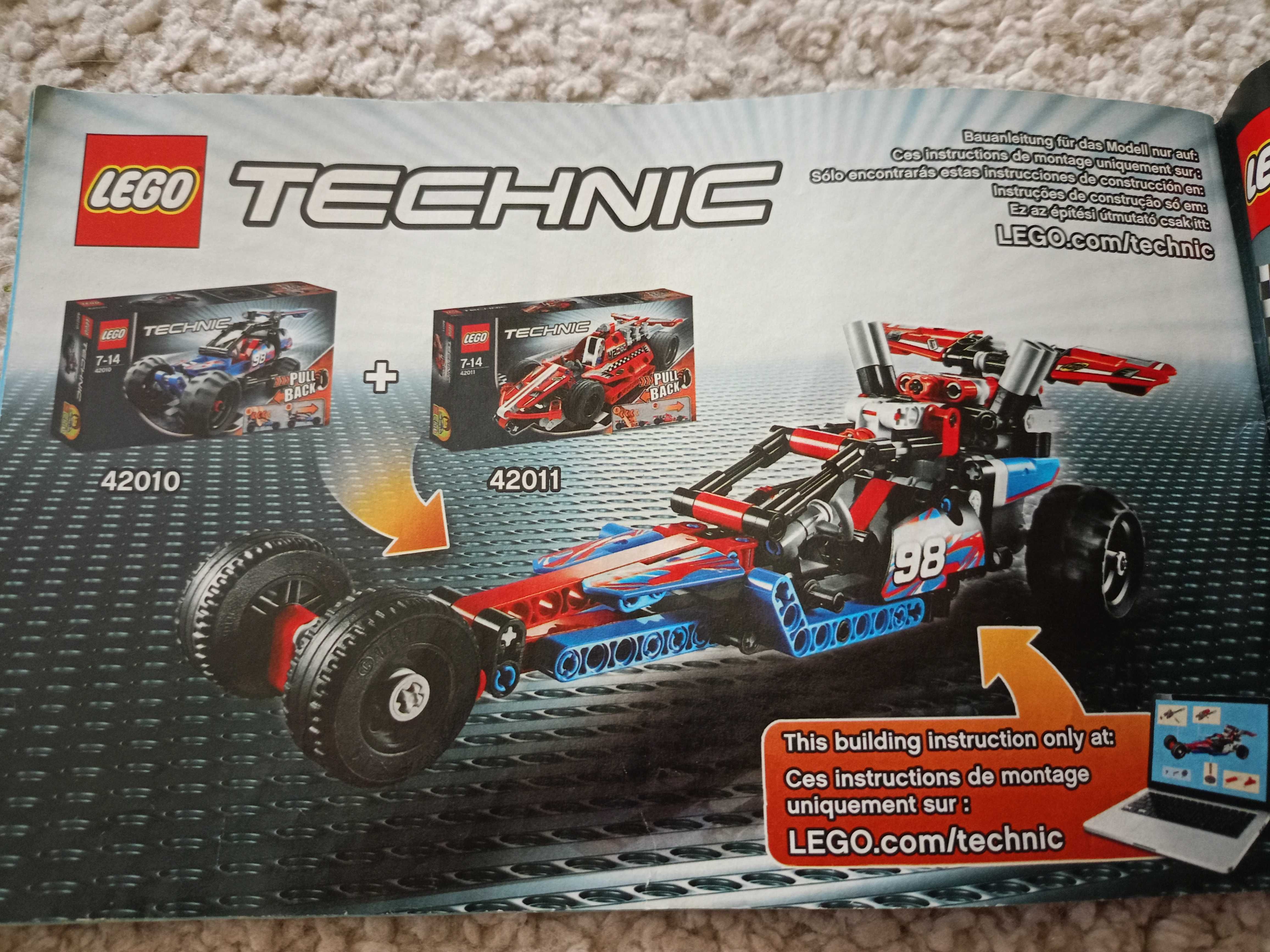 LEGO technic 42010 pojazd off-road buggy