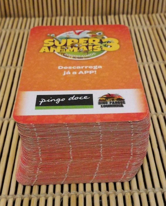 Cartas Pingo Doce - Super Animais 3 e Super Desportos