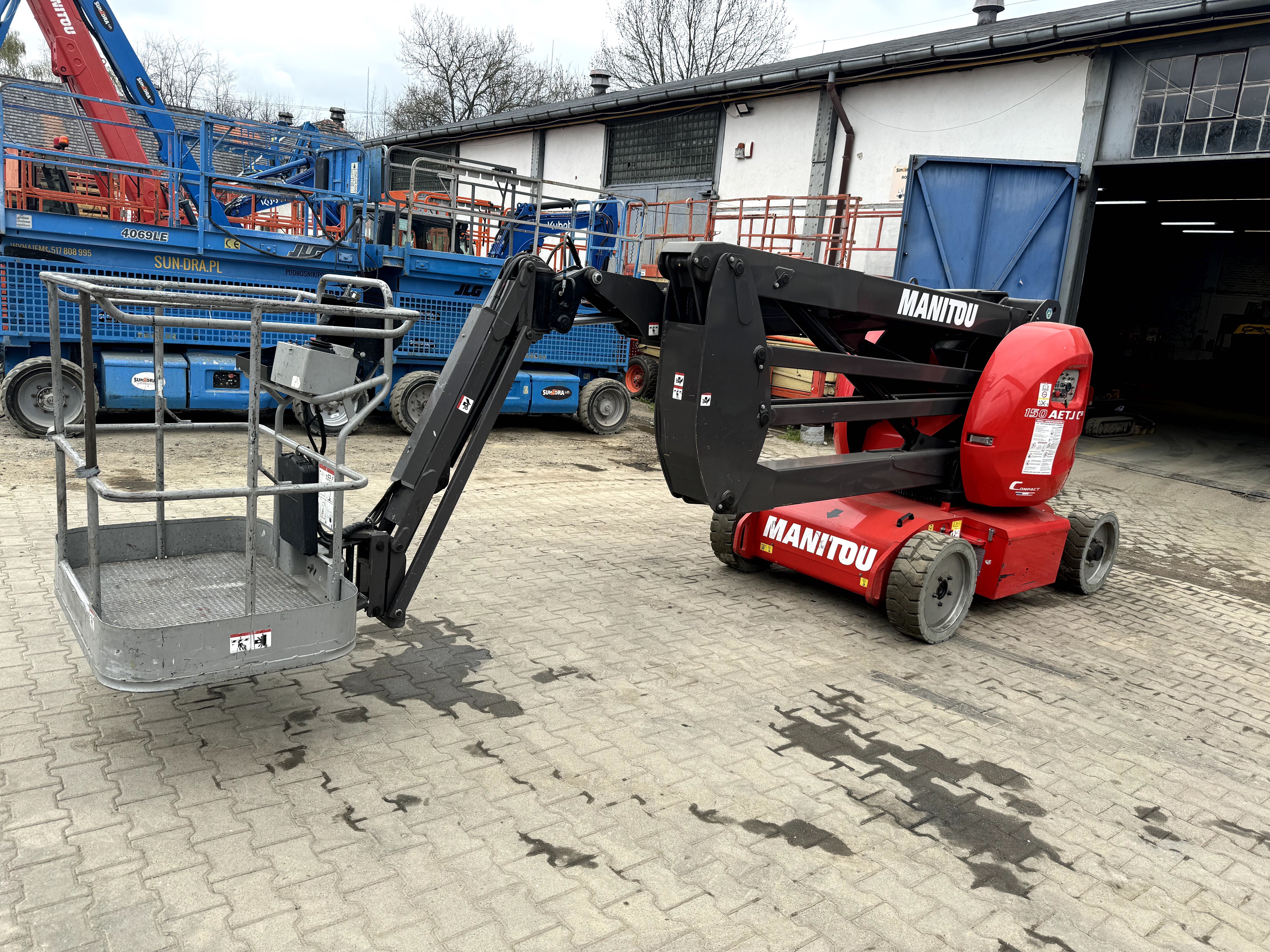 Manitou 150 AET JC 3D nie Genie nie JLG nie Haulotte podnośnik koszowy