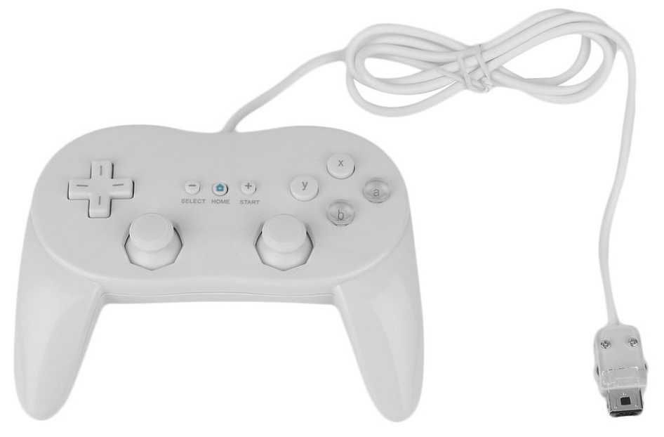 Comando Clássico Pro controlador joystick Nintendo WII jogos jogo NOVO
