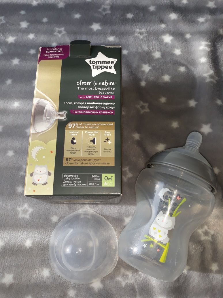 Butelka niemowlęca_Tommee Tippee Closer to nature 260 ml_ 0+M