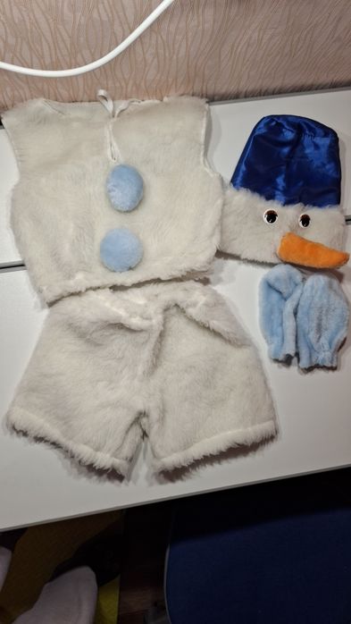 Костюм сніговика на 5 років