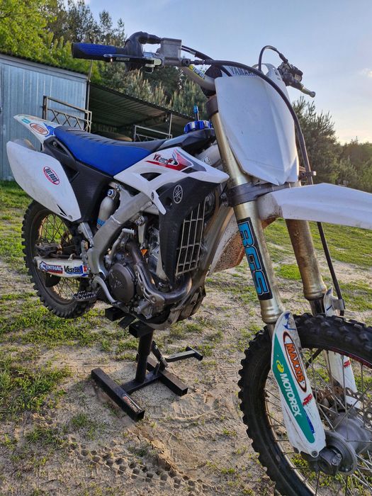 Yamaha YZ250F 2012r. po kapitalnym remoncie silnika.