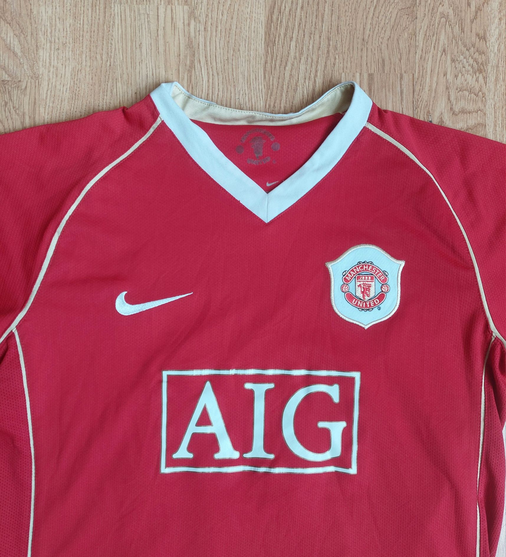 Koszulka piłkarska Manchester United 06/07 r.170cm 13-15 Lat Solskjaer