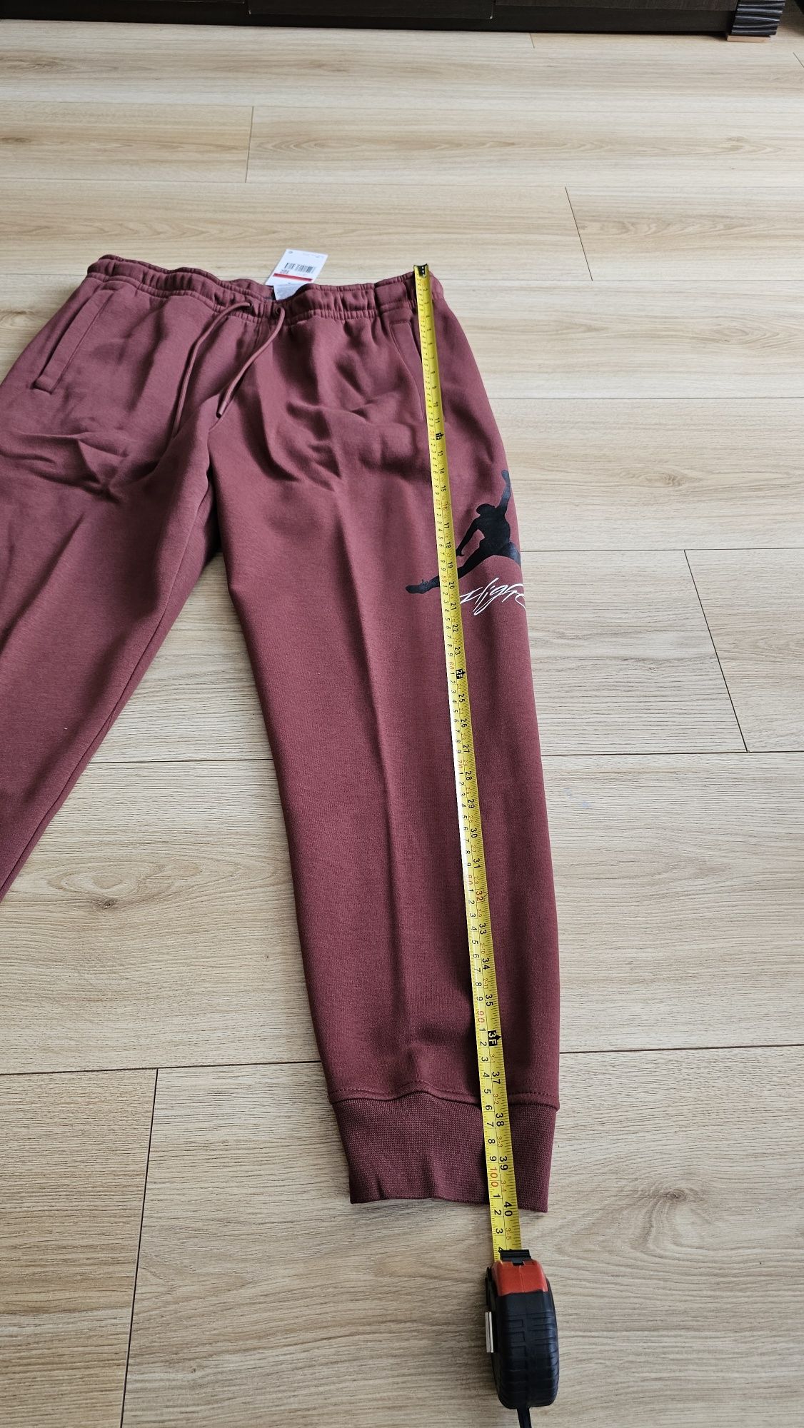 Spodnie sportowe treningowe brązowe Air Jordan  rozmiar L
