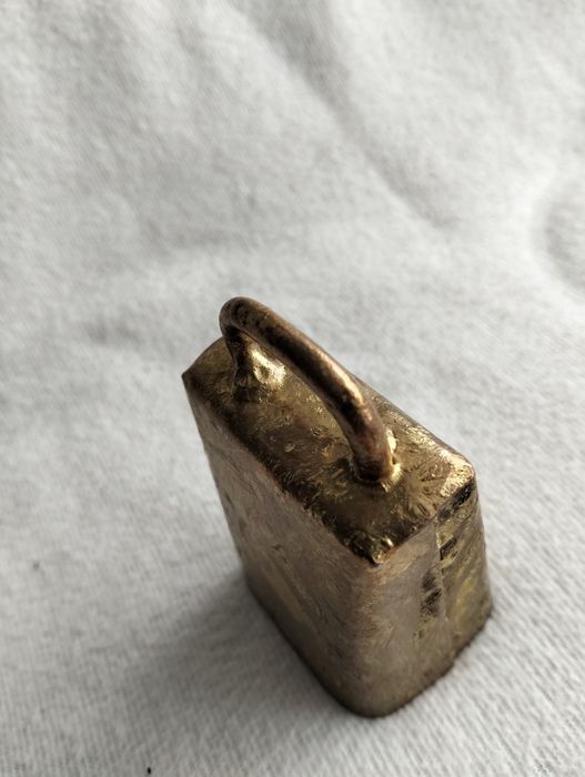 Dzwonek pasterski metalowy