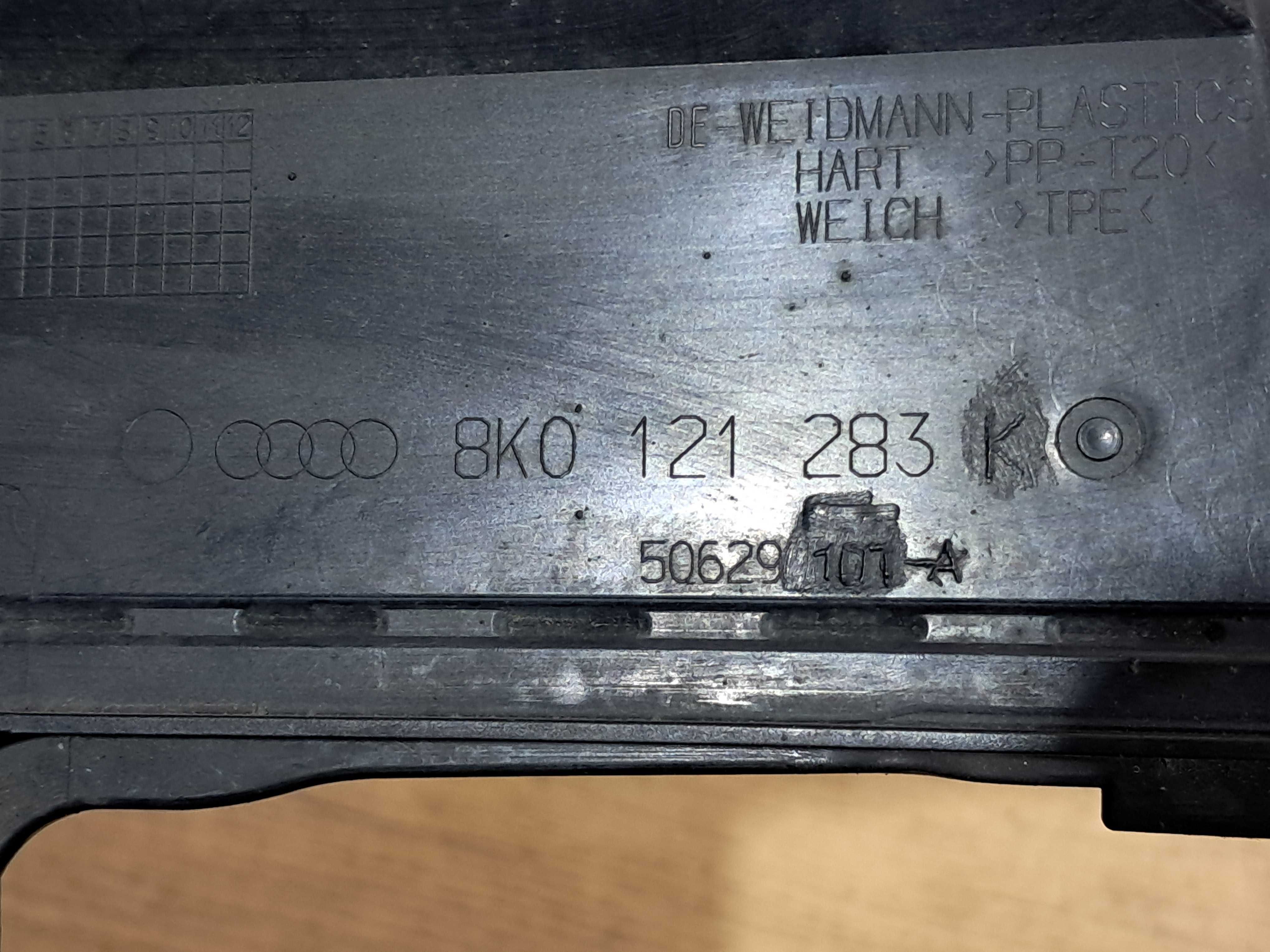 Łapacz kierownica powietrza LEWA AUDI A4 B8 oryginał