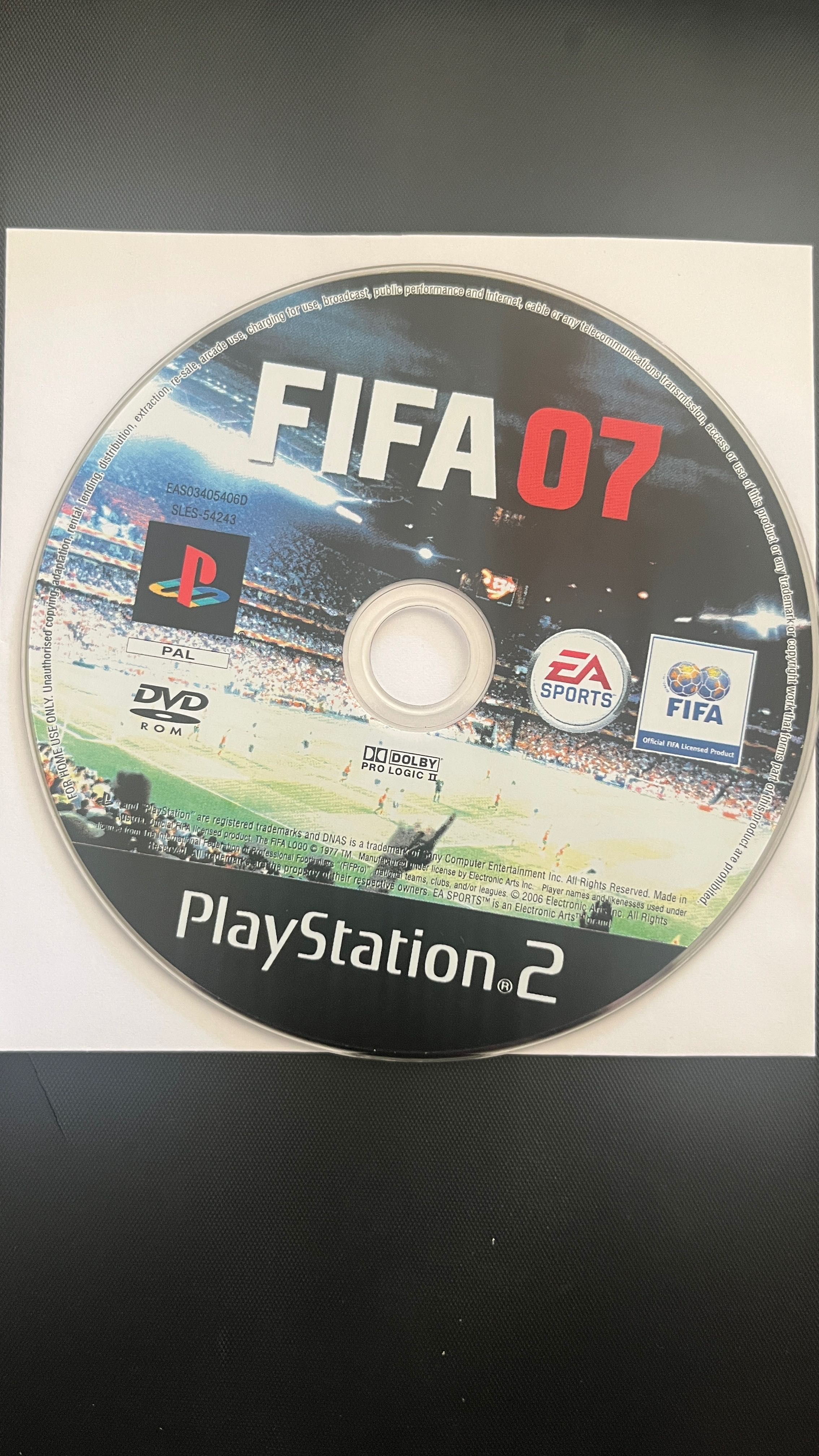 FIFA 07 – PS2 (Só Disco)
