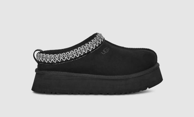 Уггі жіночі, ugg tazz black, Уггі тасман платформа