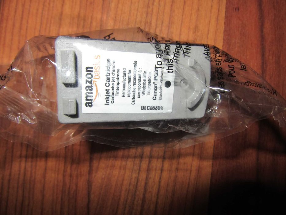 Canon PG 37 kartridge czarny tusz Amazon Basics NOWY Opakowanie 1 szt.