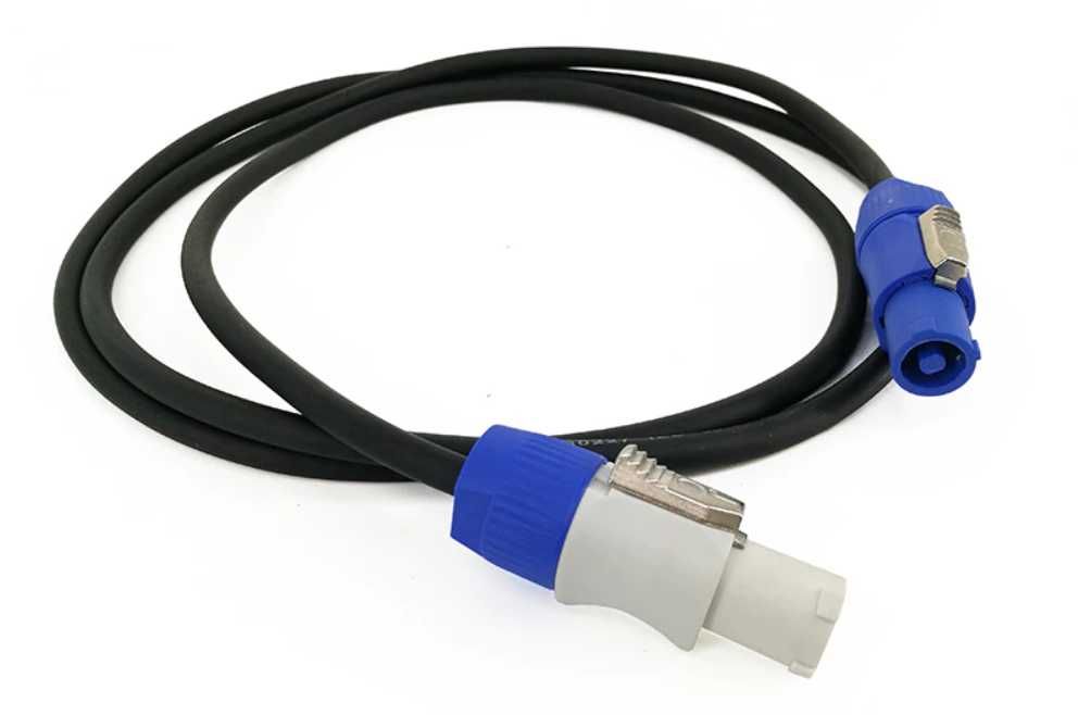 Kabel przewód zasilający Powercon IN OUT