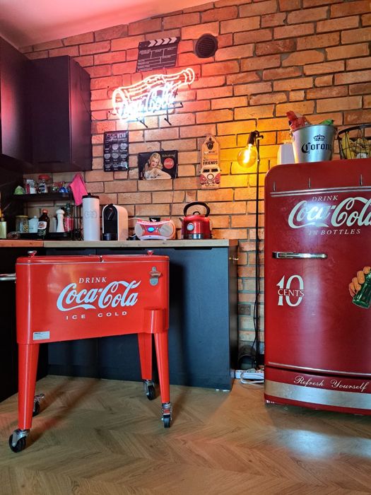 Lodówka turystyczna Coca Cola cooler do lodu chłodziarka do napojów