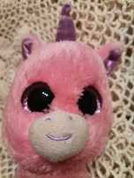 Maskotka z serii Ty Beanie Boos - różowy jednorożec