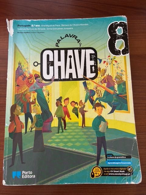 manual de portugues 8º ano: palavra chave