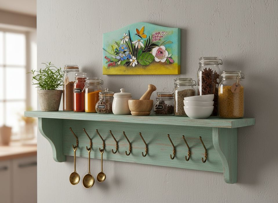 Ręcznie robiona, artystyczna mozaika ze szkła witrażowego