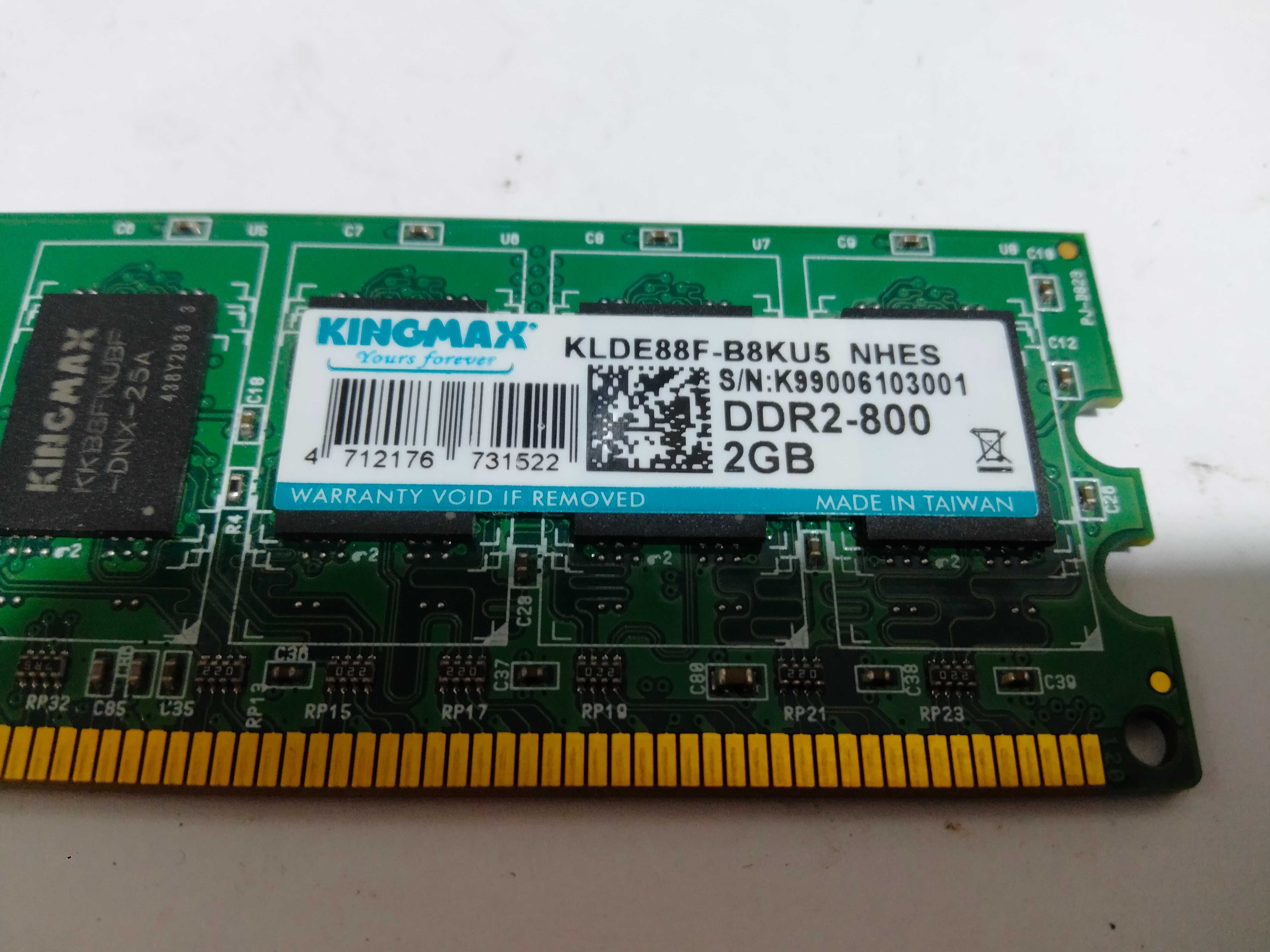 Оперативная память для ПК DDR2, DDR3, DDR4