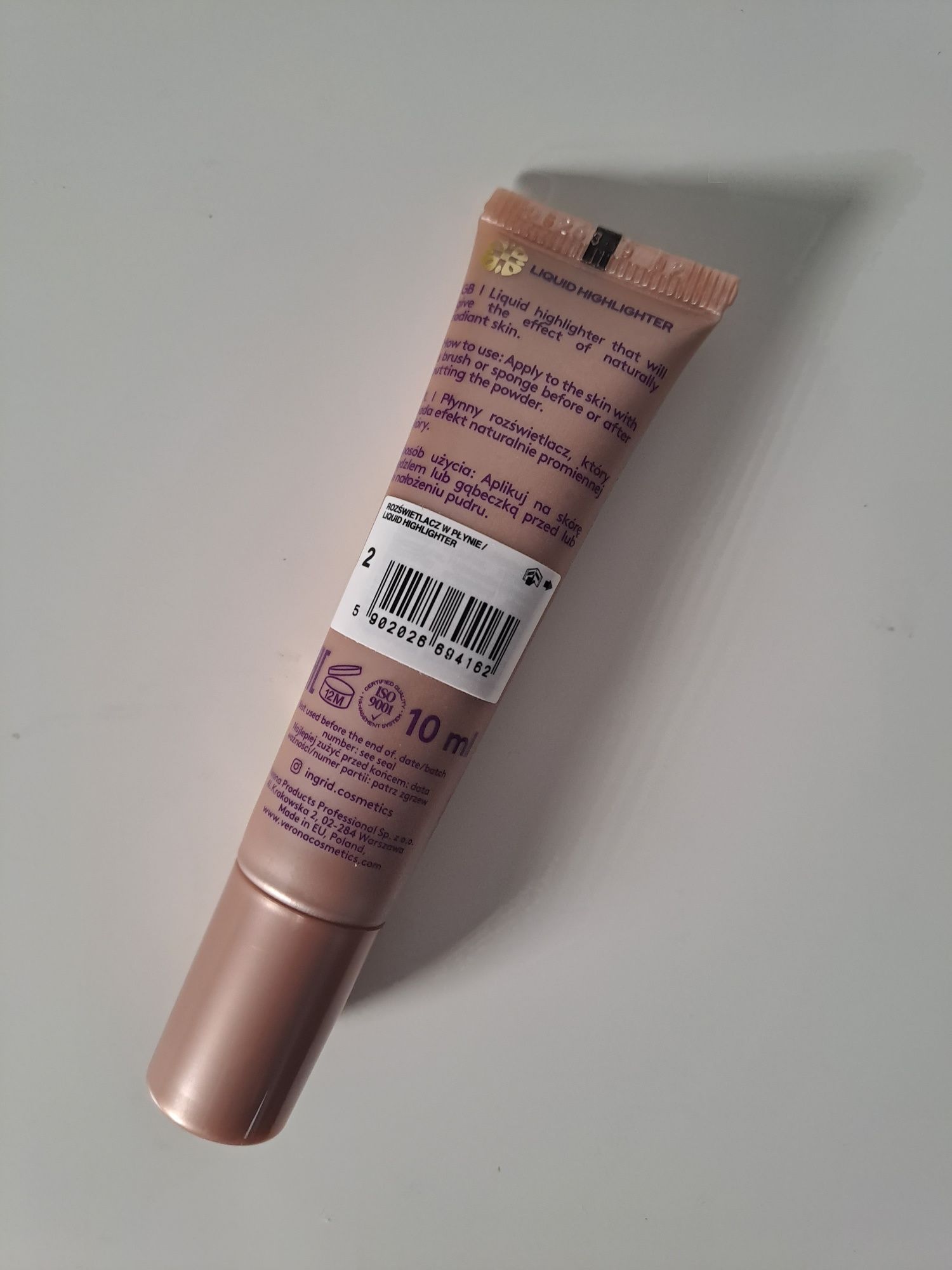 Ingrid liquid highlighter rozświetlacz w płynie nr 2