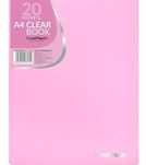 Teczka clear book A4 Coolpack Pastel 20 koszulek róż. Patio