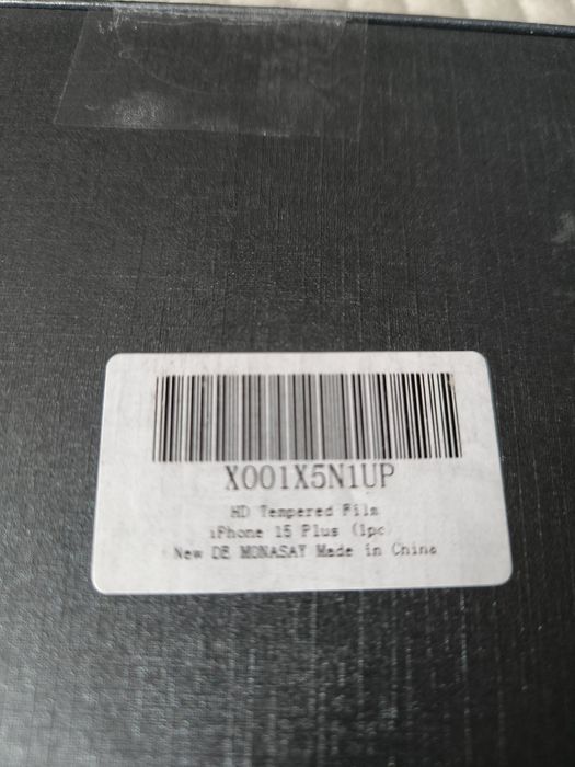 Folia ochronna na cały ekran MONASAY do iPhone'a 15 Plus 6,7 [1 opakow