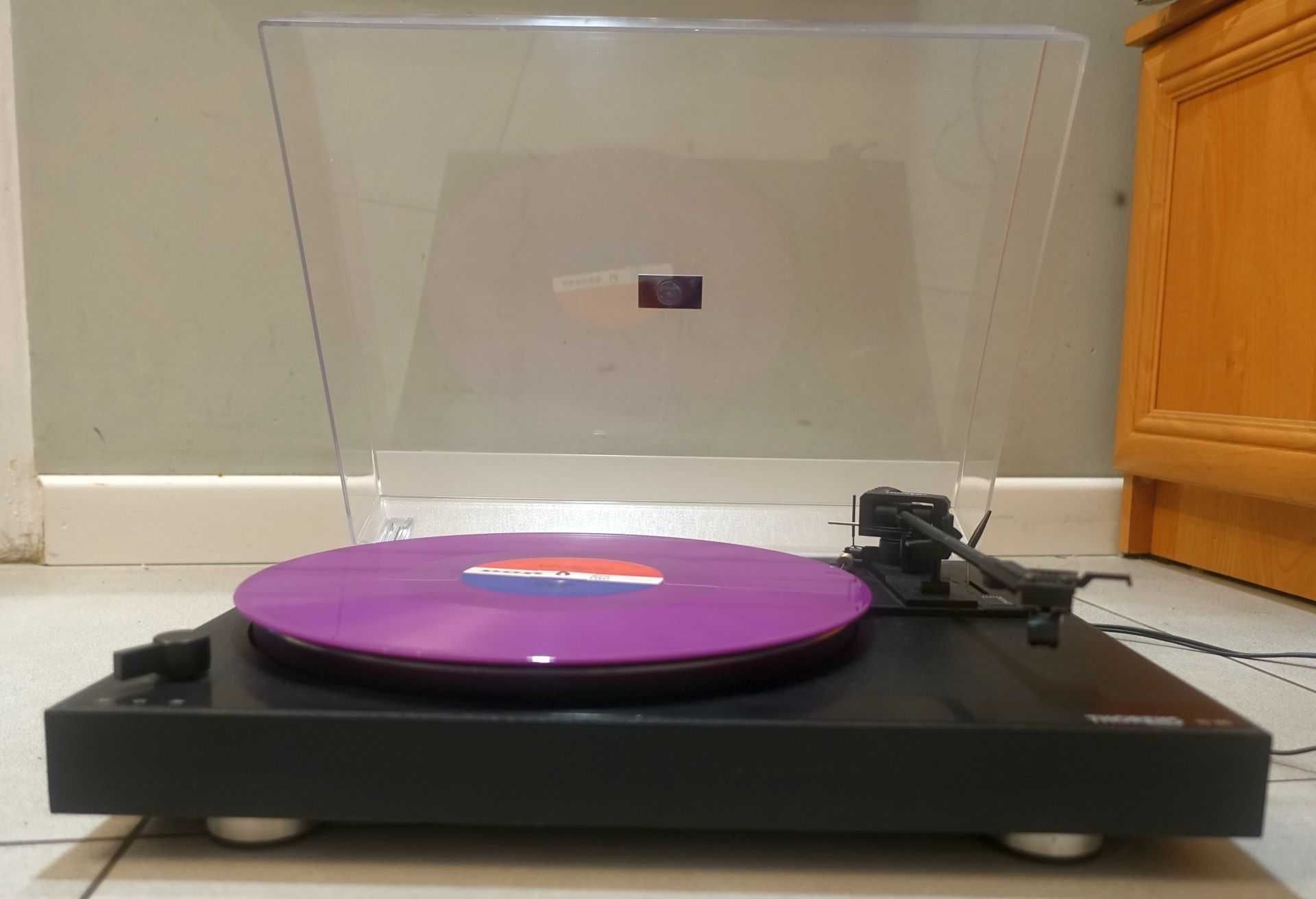 Gramofon Thorens TD 180 igła i wkładka  Stanton gratis płyta