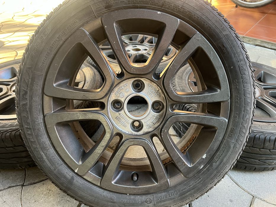 Диски титани комплект R 16 Volkswagen UP Original розболтовка 4/100